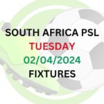 Follow the 2024 PSL Fixtures scheduled on Tuesday 02nd April 2024, where there will be four matches playing at on different fields.